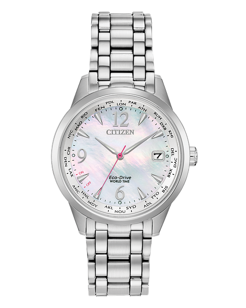 Citizen eco drive world discount time